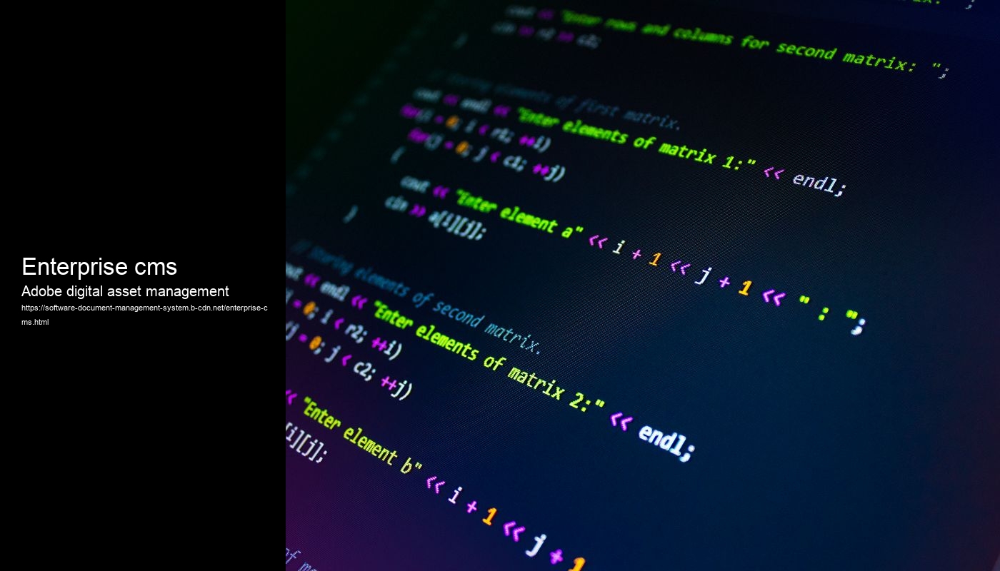 Enterprise cms