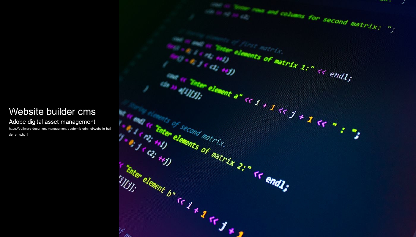 Website builder cms